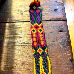 Boho Authentic Indigenous Woven Anklet/Bracelet